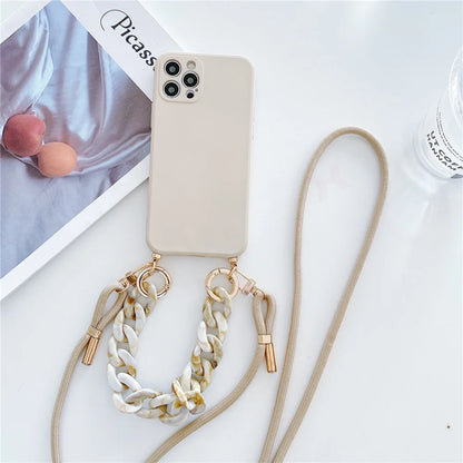 "Marble" - iPhone Crossbody Hülle