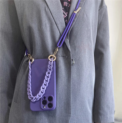 "Marble" - iPhone Crossbody Hülle