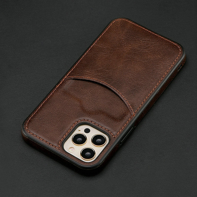 "Noir" - Lederhülle für iPhone